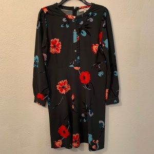 LOFT Dresses - Loft floral pattern long sleeve dress LOFT Dresses - Loft floral pattern long sleeve dress